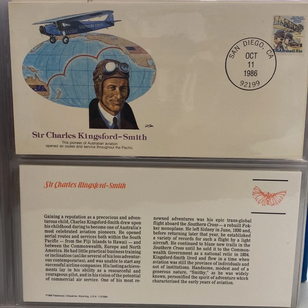 The Pioneers of Flight - First Day Cover Bundle